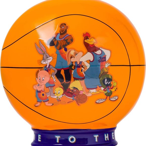 Silver Buffalo Space Jam Welcome to The Jam Large Ceramic Coin Bank - Picture 1 of 3